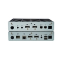 KVXHP Series MST KVM Extender over CATx/Fiber - Quad-Monitor, 4K DisplayPort, USB HID, Serial, Audio, Local Video