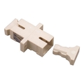 Adapter Type B, SC Simplex Multimode (Beige)