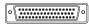 DB50 (SCSI-1, Sun Male) connector image